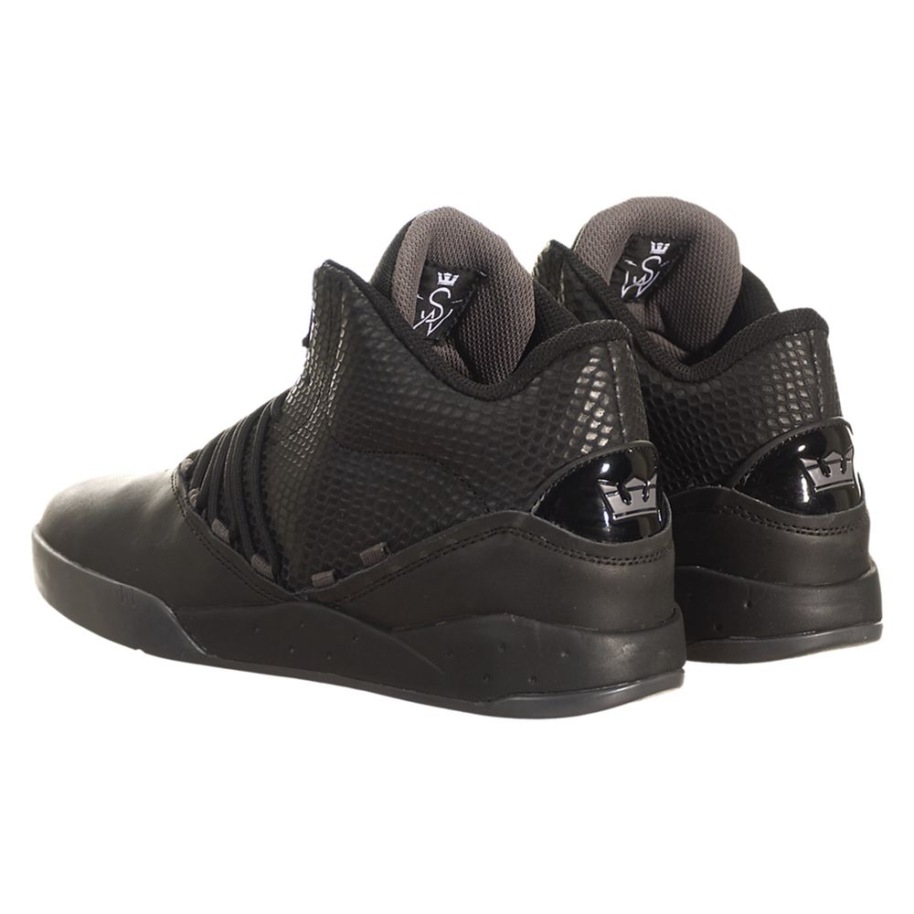 Baskets Supra Estaban Noir Black Homme | CVL-13805365